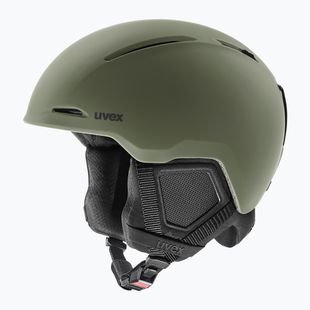 Lyžařská helma UVEX Monte LT khaki matt