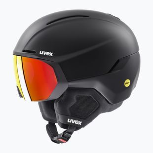 Lyžařská helma UVEX Horizon CV MIPS black matte