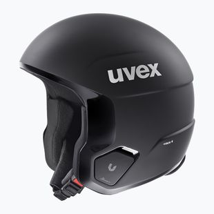 Lyžařská helma UVEX Race 4 black matte