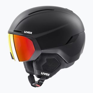 Lyžařská helma UVEX Horizon CV black matte