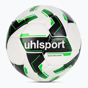 Fotbalový míč uhlsport Soccer Pro Synergy white/black/fluo green velikost 3