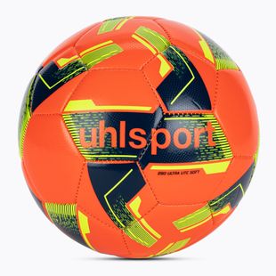 Fotbalový míč uhlsport Lite Soft 290 fluo red/navy/fluo yellow velikost 5