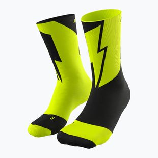 Ponožky DYNAFIT No Pain No Gain neon yellow black out