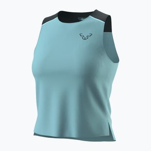 Dámské běžecké tričko DYNAFIT Sky Crop Top marine blue
