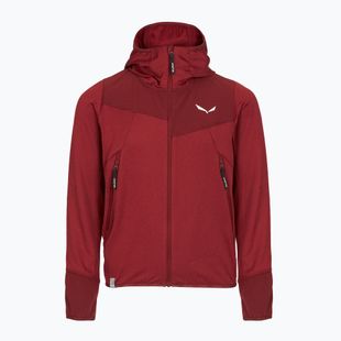 Dětská treková mikina  Salewa Agner Melange PL FZ Hoody syrah