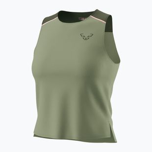 Dámské běžecké tričko DYNAFIT Sky Crop Top sage