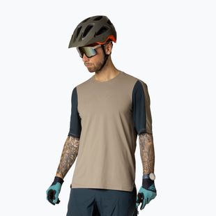 Pánský cyklistický dres  DYNAFIT Ride rock khaki
