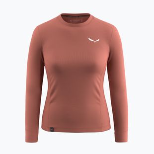 Dámské trekingové tričko Longsleeve Salewa Puez Dry etruscan red