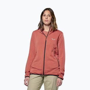 Salewa dámská treková mikina Agner Hemp 2 Hooded etruscan red