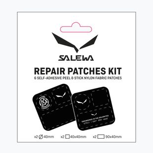 Sada na opravy Salewa Repair Patches Kit 2pcs black/white