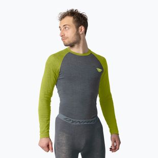 Pánské termo tričko Longsleeve DYNAFIT Tour Light Merino golden lime
