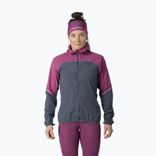 Dámská běžecká bunda DYNAFIT Alpine Wind magenta