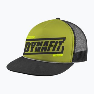 Kšiltovka DYNAFIT Graphic Trucker golden lime/tabloid