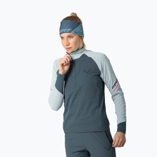 Dámská běžecká mikina DYNAFIT Alpine 1/2 Zip Tee cloud blue/0720