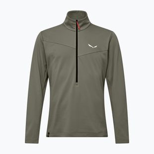 Pánská trekingová mikina Salewa Puez Cammio Polarlite Half Zip Faded Green