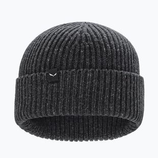 Zimní čepice Salewa Re-Zebru Knit dark grey melange