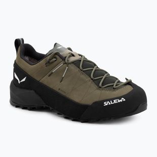 Pánské přístupové boty Salewa Wildfire Leather 2 GTX faded green/black