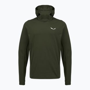 Pánská trekingová mikina Salewa Puez Sun Hoodie dark olive