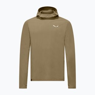 Pánská trekingová mikina Salewa Puez Sun Hoodie quicksand