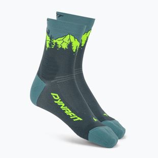 Lyžařské ponožky DYNAFIT Traverse Mid cinder ultra yellow/5a30