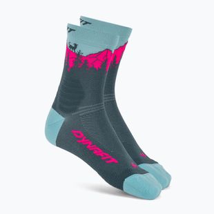 Lyžařské ponožky DYNAFIT Traverse Mid cinder pink glo/6070