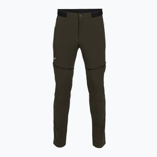 Pánské trekingové kalhoty Salewa Pedroc 3 DST 2IN1 dark olive