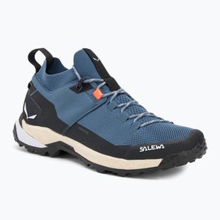 Pánské trekové boty Salewa Puez 2 Knit Powertex java blue/black