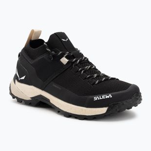 Dámské trekové boty Salewa Puez 2 Knit Powertex black/black