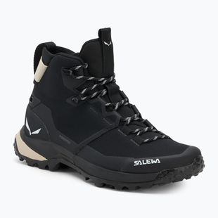 Dámské trekingové boty Salewa Puez 2 Mid Ptx black/black
