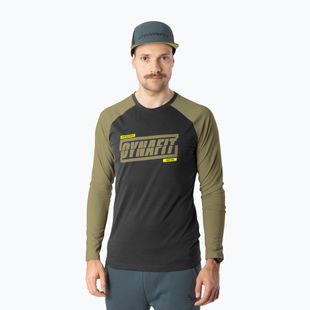Pánské běžecké tričko Longsleeve DYNAFIT 24/7 military green/0910