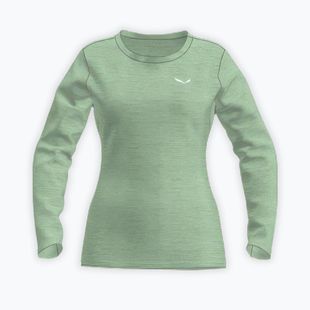 Dámské trekingové tričko Longsleeve Salewa Puez Melange Dry pastel green melange