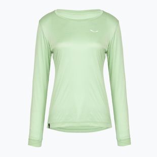 Dámské trekingové tričko Longsleeve Salewa Puez Melange Dry pastel green melange