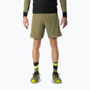 Pánské běžecké šortky DYNAFIT Alpine Pro 2IN1 military green