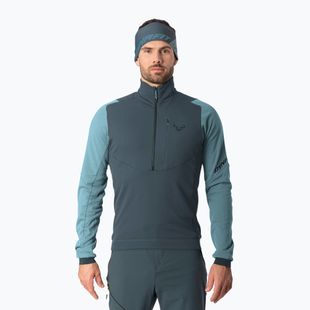 Pánská skialpová mikina DYNAFIT Blacklight Thermal 1/2 Zip smoke blue/0720