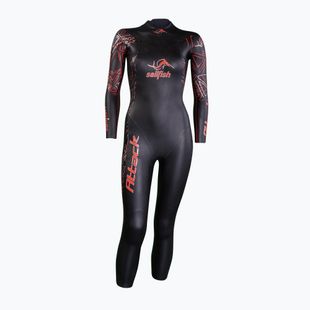 Dámský triatlonový neopren sailfish Attack 7 black/red