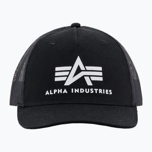 Pánská kšiltovka Alpha Industries Basic Trucker black