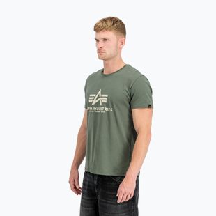Pánské polo tričko Alpha Industries vintage green