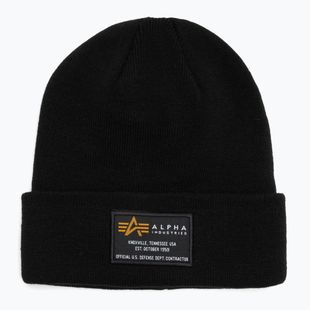 Alpha Industries Posádková čepice černá