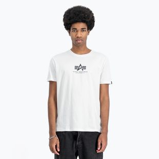 Pánské tričko Alpha Industries Basic Mid Logo T-shirt white