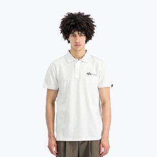 Pánské tričko Alpha Industries Basic Polo Small Logo white