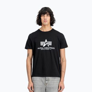 Pánské tričko Alpha Industries Basic (2 ks) black