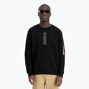 Pánská mikina Alpha Industries Reflective Print black