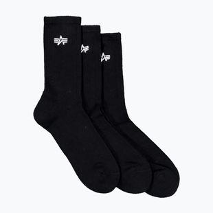 Pánské ponožky Alpha Industries Basic 3 páry black