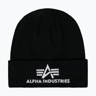 Čepice Alpha Industries 3D black/silver