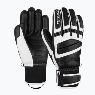 Lyžařské rukavice Reusch Master Pro black/white