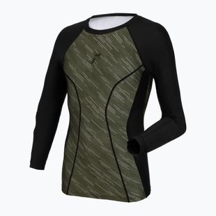 Brankářské tričko Reusch Padded Eco Underhirt black/desert green