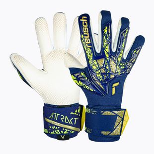 Brankářské rukavice Reusch Attrakt Gold X GluePrint premium blue/gold
