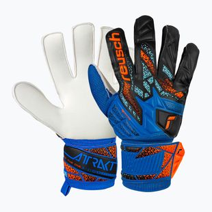 Brankářské rukavice Reusch Attrakt Solid electric blue/shocking orange