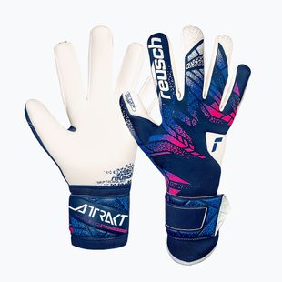 Brankářské rukavice Reusch Attrakt RE:GRIP blue/pink/white