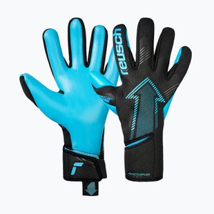 Brankářské rukavice Reusch Fastgrip  Aqua black/aqua blue